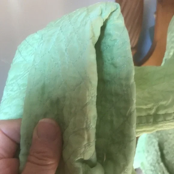 Coldwater Creek Silk Quilted Jacket Size PL Large Petite - Picture 15 of 17